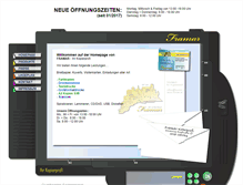 Tablet Screenshot of framar.at